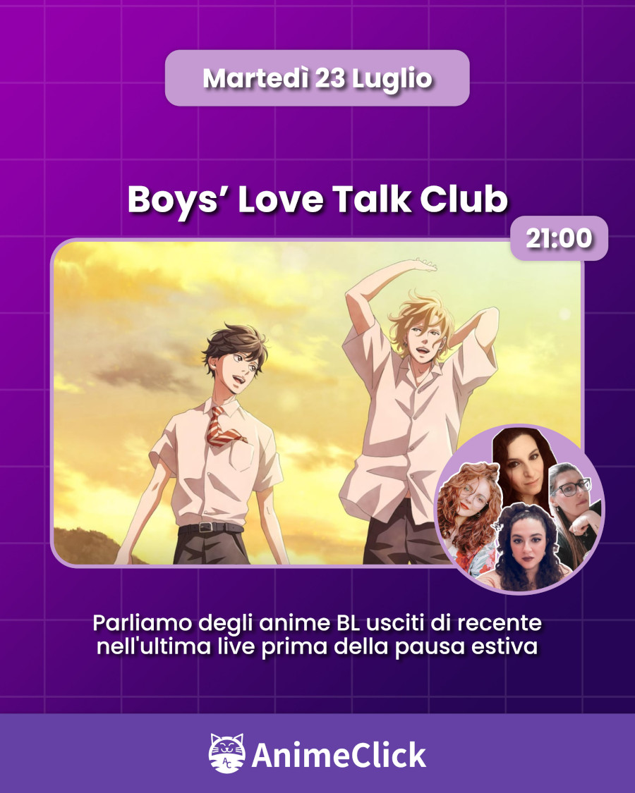 AnimeClick su Twitch: programma dal 22 al 28 luglio AnimeClick su Twitch: programma dal 22 al 28 luglio